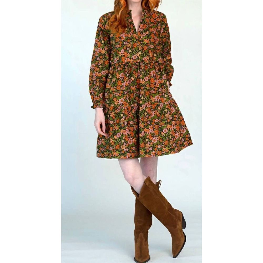 Olivia James Waverly Dress, Wildflower Black